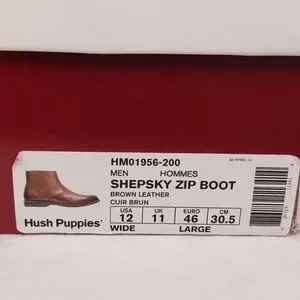 Hush puppies shepsky zip boot clearance